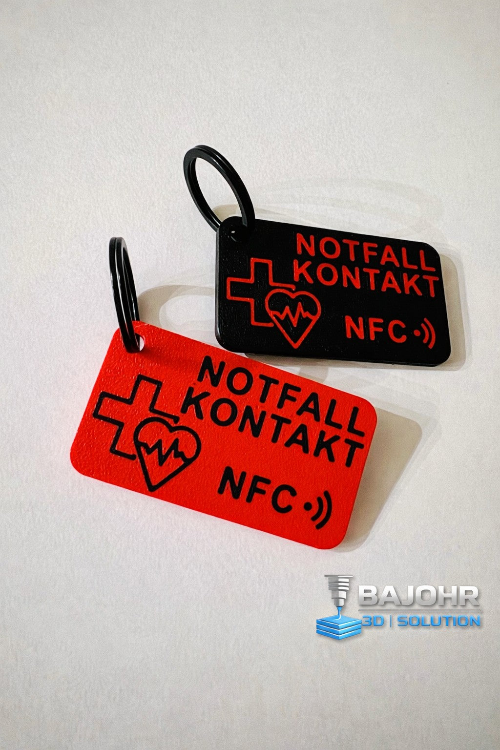 SafeTag NFC – Notfallkontakt Schlüsselanhänger (iPhone & Android)