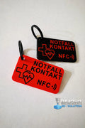 SafeTag NFC – Notfallkontakt Schlüsselanhänger (iPhone & Android)
